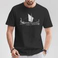 Viking Ship Nordic Mythology Nordmann & Walhalla T-Shirt Lustige Geschenke