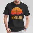 Vintage 80S Retro Berlin Silhouette Skyline Souvenir T-Shirt Lustige Geschenke