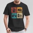 Vintage Analogue Photography Cameras Retro Film Photography T-Shirt Lustige Geschenke