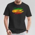 Vintage Ancient Ethiopia Flag Lion Judah Rasta Reggae T-Shirt Lustige Geschenke