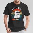 Vintage This Is Some Boo Sheet Halloween Ghost Sunglasses T-Shirt Unique Gifts