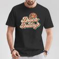 Vintage Disco Daddy Retro Matching 60'S 70S Dad Grandpa T-Shirt Personalized Gifts