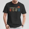 Vintage Febbraio 1956 68 Compleanno Anni Uomo Donna Maglietta Regalos divertidos