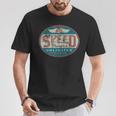 Vintage Speed Motor Distressed For And S T-Shirt Lustige Geschenke