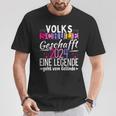 Volksschule Geschafft Abschlussolksschule 2024 T-Shirt Lustige Geschenke