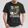 Vor 70 Jahren Der Fastest In Traffic 70Th Birthday Man T-Shirt Lustige Geschenke