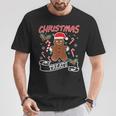 Weihnachtsleckereien I Happy Gingerbread Man T-Shirt Lustige Geschenke