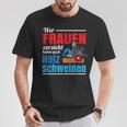 Wer Frauenersteht Kann Auch Holz Welding T-Shirt Lustige Geschenke