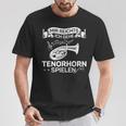 Wind Instrument Mir Reichts Ich Gehe Tenor Horn T-Shirt Lustige Geschenke