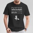 Women's Saying Heute Bin Ich Mit Dem Broom Unterwegs Witches T-Shirt Lustige Geschenke