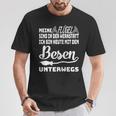 Women's Meine Flügel Sind In Der Werkstatt Cool Sayings T-Shirt Lustige Geschenke