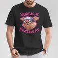 Women's Ski Rabbit Outfit Caution Pistensau Après Ski Party T-Shirt Lustige Geschenke