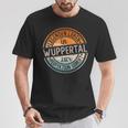 Wuppertal Retro Colours Legends Life In Wuppertal T-Shirt Lustige Geschenke