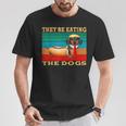 They’Re Eating The Dogs Retro Dachshund Weiner T-Shirt Personalized Gifts
