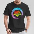 Zen Lotus Fiore Di Loto Meditazione Buddista Giapponese Natu Maglietta Regalos divertidos