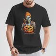 Zombie And Pumpkin T-Shirt Lustige Geschenke