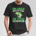 Zum Angeln Geboren Zum Angeln Geboren Zur Schule Gezw T-Shirt Lustige Geschenke