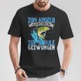 Zum Fishing Geboren Zur Schule Gezzwungen Fishing Fishing S T-Shirt Lustige Geschenke