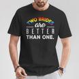 Zwei Brute Sind Besser Than Eine Lgbt T-Shirt Lustige Geschenke