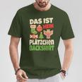 Backen Christmas Das Ist Mein Plätzchen Baking Christmas That T-Shirt Lustige Geschenke