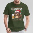 Bob Kurwa X Xmas Beer Flannelette Christmas Beer T-Shirt Lustige Geschenke