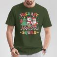Christmas Therapy Squad Slp Ot Pt Occupational Therapy Team T-Shirt Personalized Gifts
