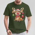 Christmas Reindeer Rudolph T-Shirt Lustige Geschenke