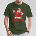 Coca Cola Santa Claus Bottle T-Shirt Lustige Geschenke