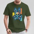 Colorful Skull And Crossbones Bad Rabbit Bunny Christmas T-Shirt Personalized Gifts