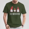 Cute Grumpy Christmas Xmas Gnome Slogan T-Shirt Lustige Geschenke