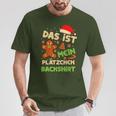 Das Ist Mein Plätzchen Back Outfit Christmas T-Shirt Lustige Geschenke