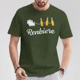 Christmas Reindeer Renbier T-Shirt Lustige Geschenke