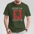 Greetingsom Krampus Santa Claus Kramperl Perchten Krampus S T-Shirt Lustige Geschenke