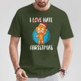 Ich Hasse Christmas Cookie Fun Christmas T-Shirt Lustige Geschenke