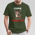 Lustige Rentier Frohe Christmas T-Shirt Lustige Geschenke