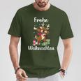 Merry Christmas Reindeer Christmas Eve T-Shirt Lustige Geschenke