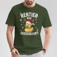 Reindeer Was Ausverkauft Duck Christmas Slogan T-Shirt Lustige Geschenke