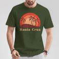 Santa Cruz Ca California 70S 80S Retrointage T-Shirt Lustige Geschenke