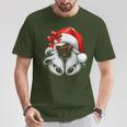 Santa Hat Santa Mama Grandma Girls Christmas T-Shirt Lustige Geschenke