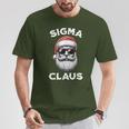 Sigma Claus Santa Christmas Rizz Male The Rizzler Meme T-Shirt Funny Gifts