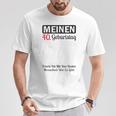 40 Geburtstag 40 Th Birthday Firma 40 Compleanno Con Collo A Maglietta Regalos divertidos