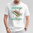 90S Party Costume 80S Never Forget Retro Cassette T-Shirt Lustige Geschenke