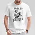 Are Born To Serve Retro Girls T-Shirt Lustige Geschenke