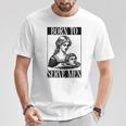 Are Born To Serve Retro Girls T-Shirt Lustige Geschenke