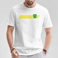 Brazil Seleção Fan Jersey Blue T-Shirt Lustige Geschenke