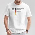 Buntdesinstitut Für Leckerbierchen Beer T-Shirt Lustige Geschenke