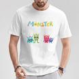 Children's 3Rd Birthday Ich Bin Schon 3 Jahre Junge Kleine Monster T-Shirt Lustige Geschenke