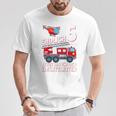 Children's Fireman Endlich 5 Jetzt Bin Ich Einsatzeiteiteiter 80 T-Shirt Lustige Geschenke