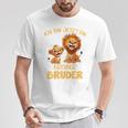 Children's Ich Bin Jetzt Ein Großer Bruder Löwen Motif T-Shirt Lustige Geschenke