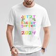 Children's Kindergarten Child 2024 Ich Gehe In Den Kindergarten T-Shirt Lustige Geschenke